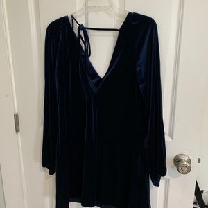 Free people velvet dress